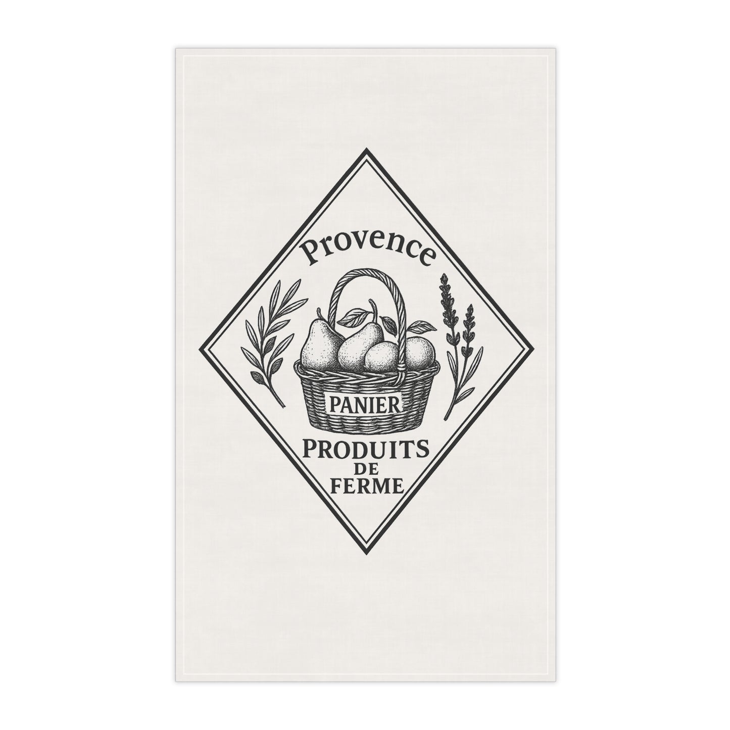 Farmhouse Provence Cotton Tea Towel