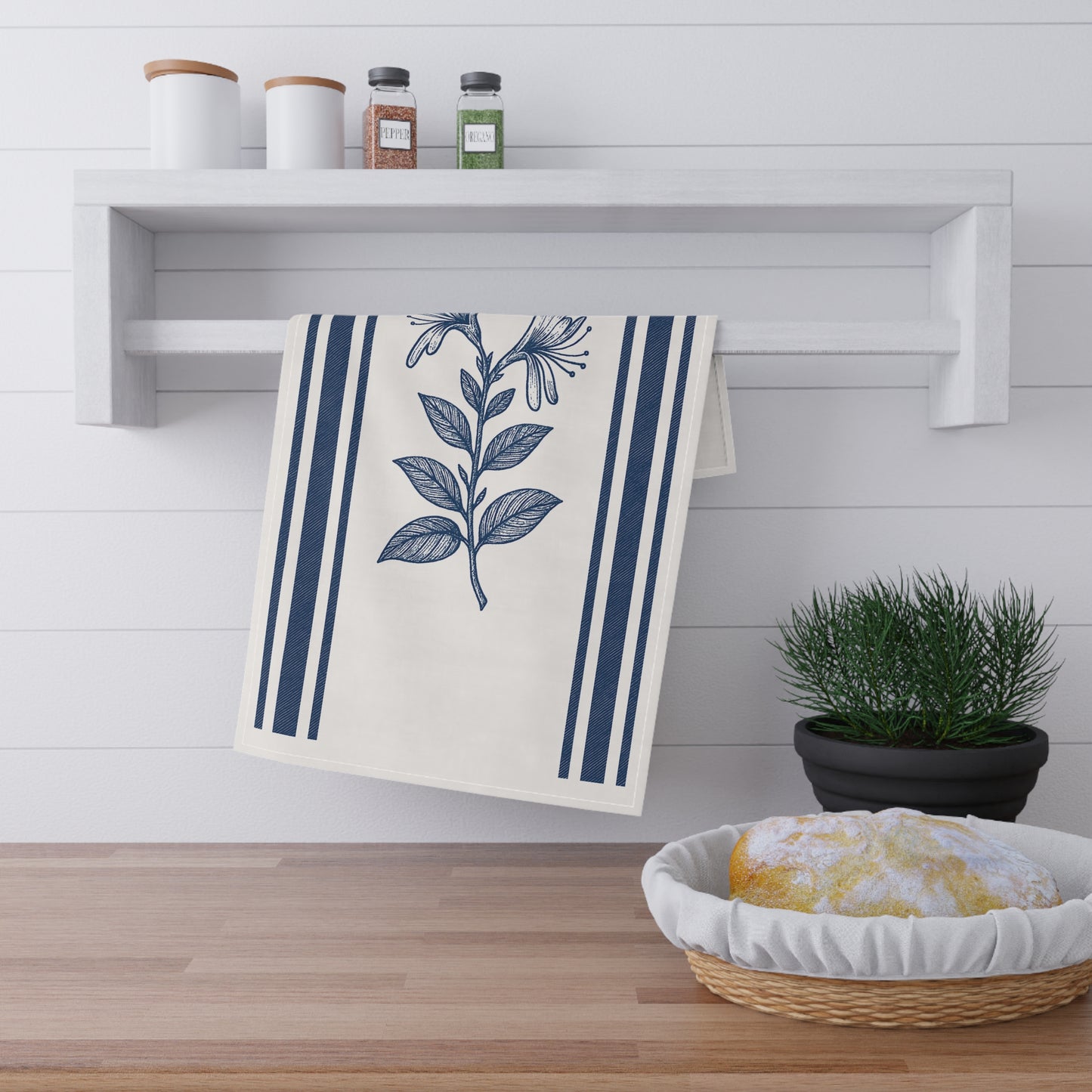 Botanical Cotton Tea Towel