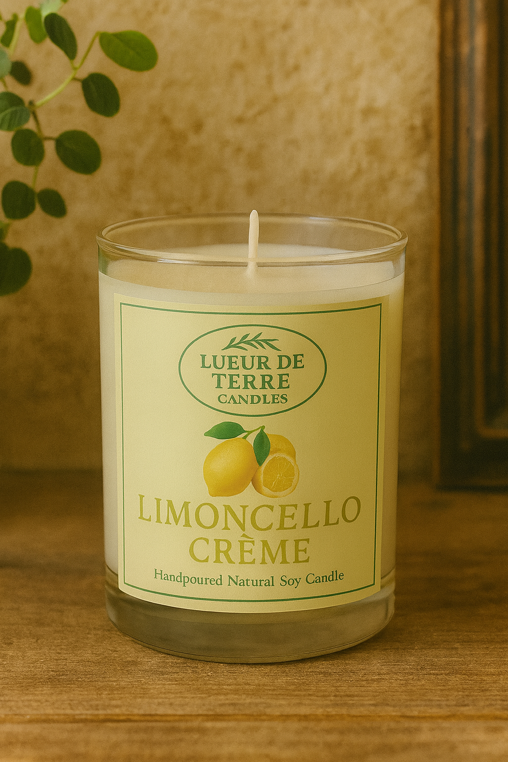 ✨Limoncello Crème • Hand‑Poured Natural Soy Candle ✨