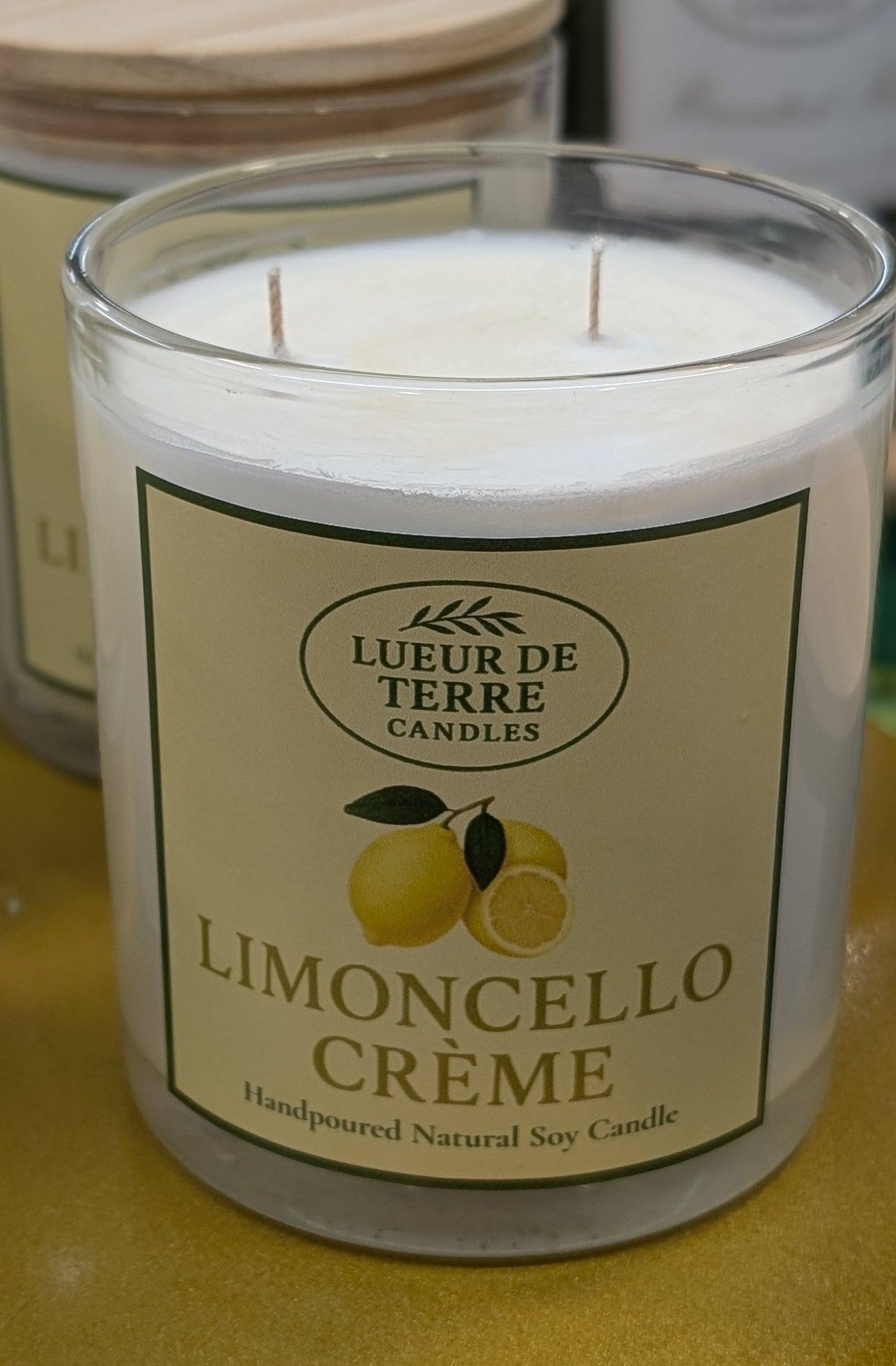 ✨Limoncello Crème • Hand‑Poured Natural Soy Candle ✨