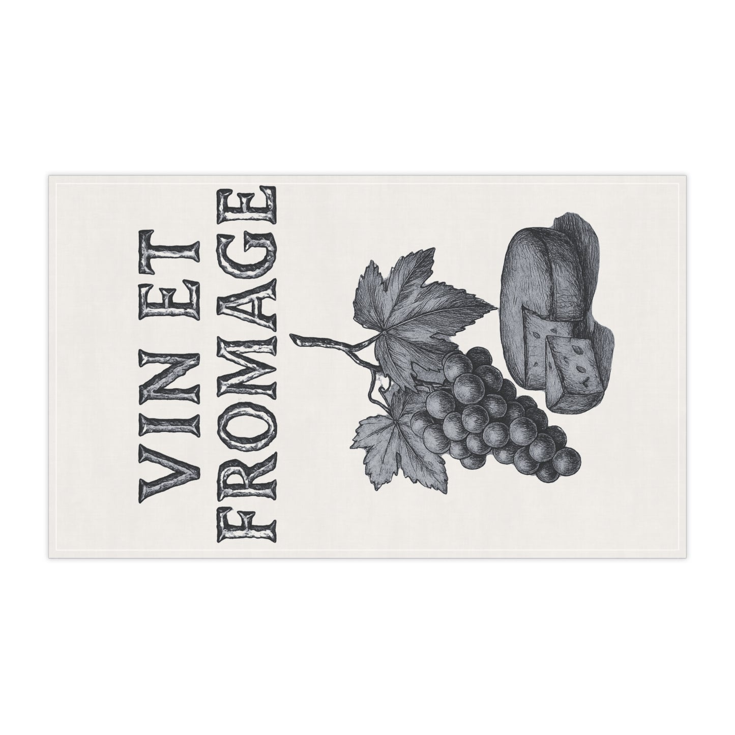 French Vineyard Cotton Tea Towel