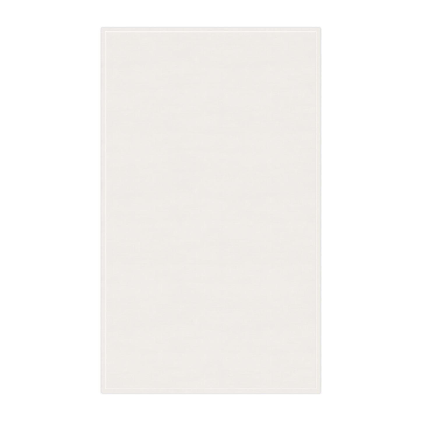 Elegant Cotton Tea Towel with Scenic Design
