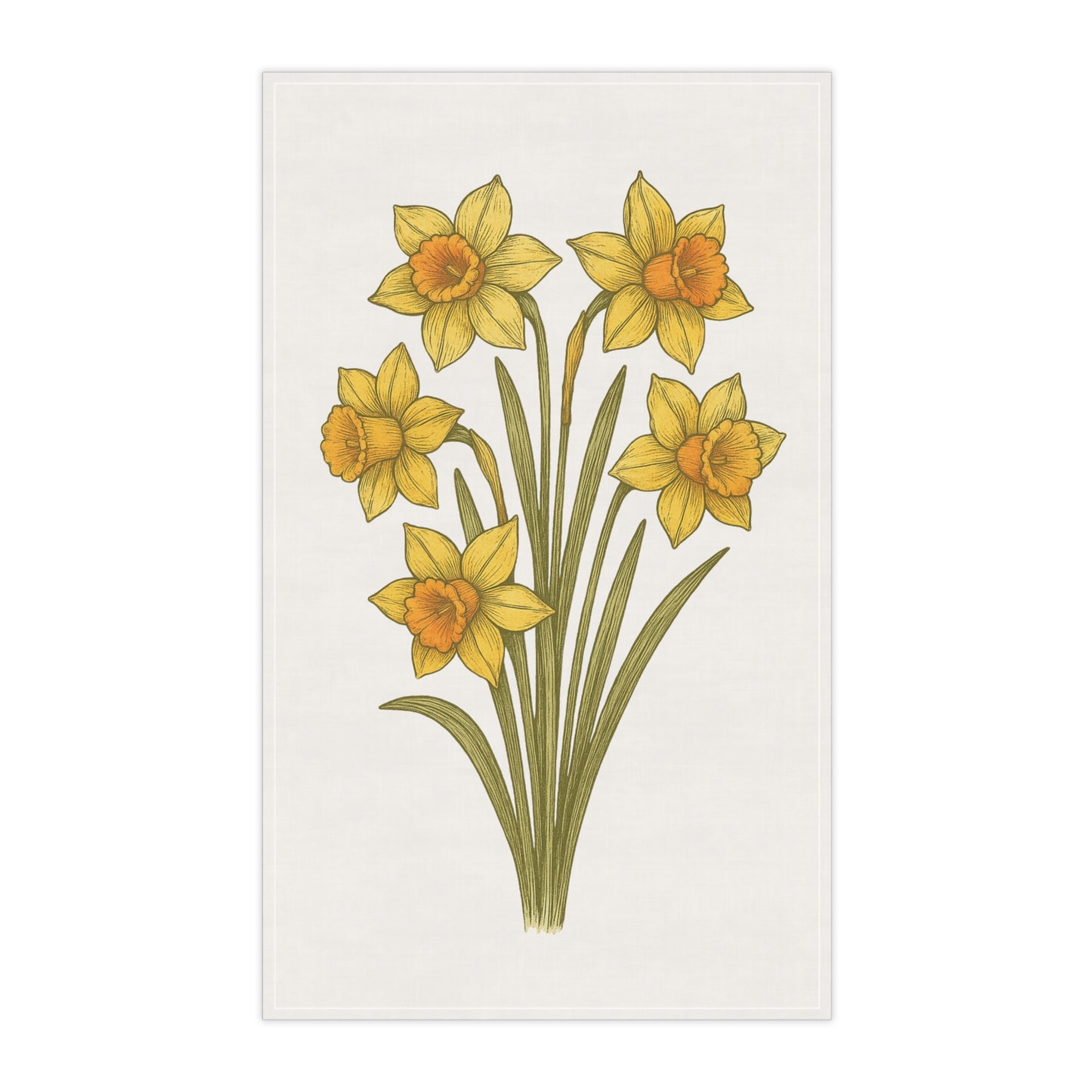 Botanical Cotton Tea Towel