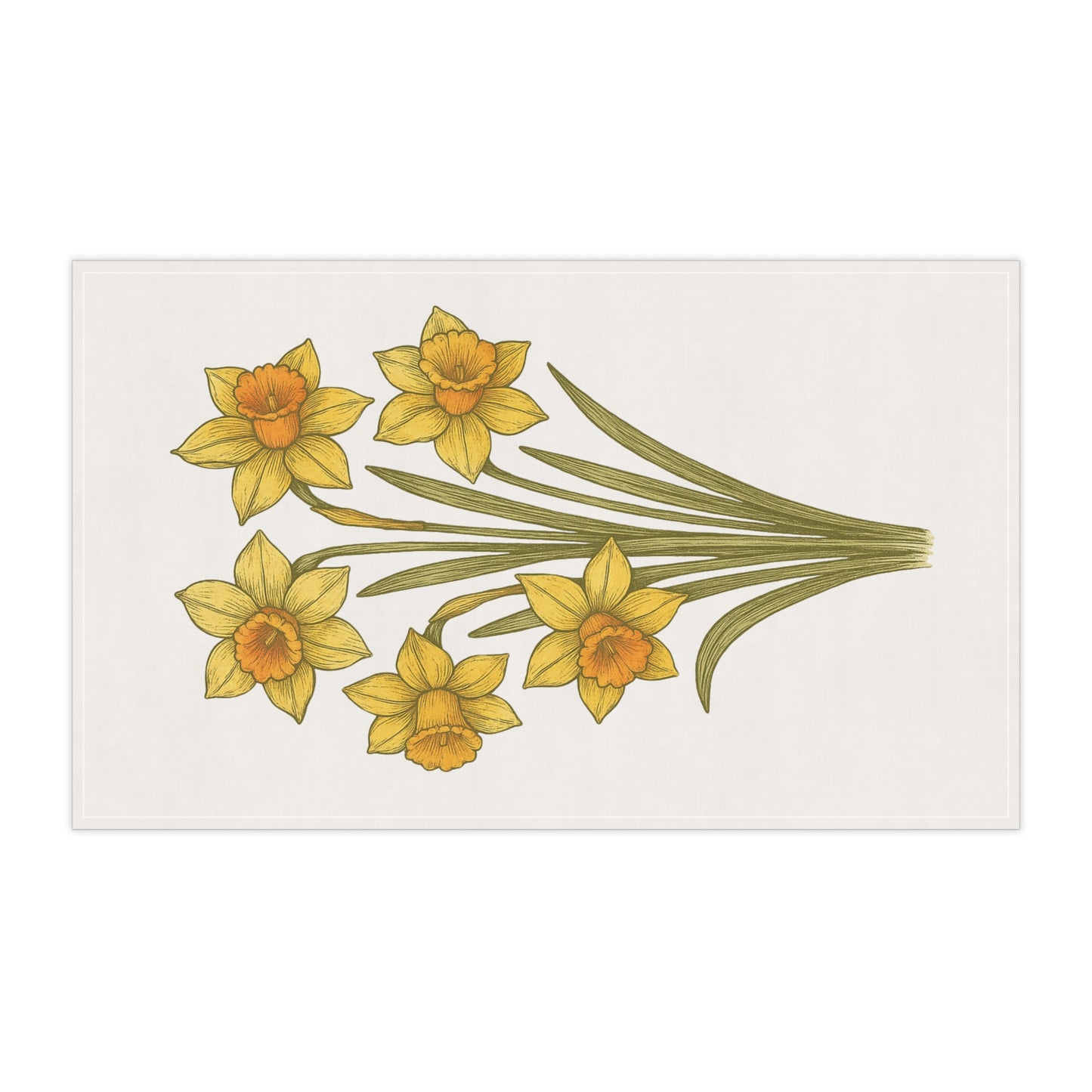 Botanical Cotton Tea Towel