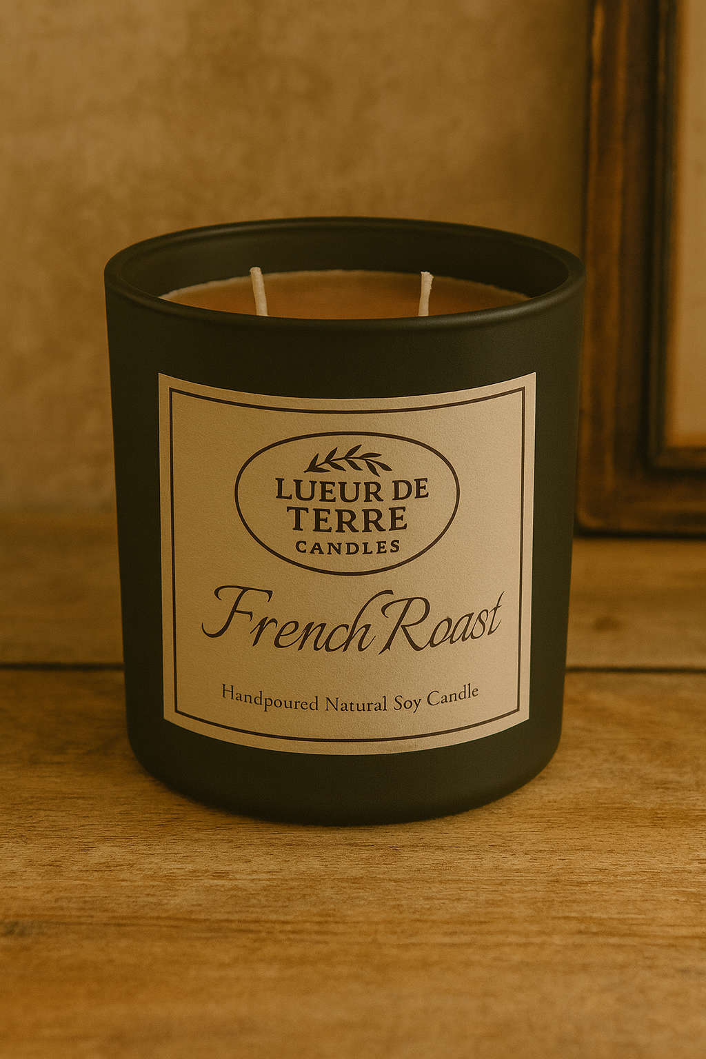 ✨French Roast • Hand‑Poured Natural Soy Candle ✨