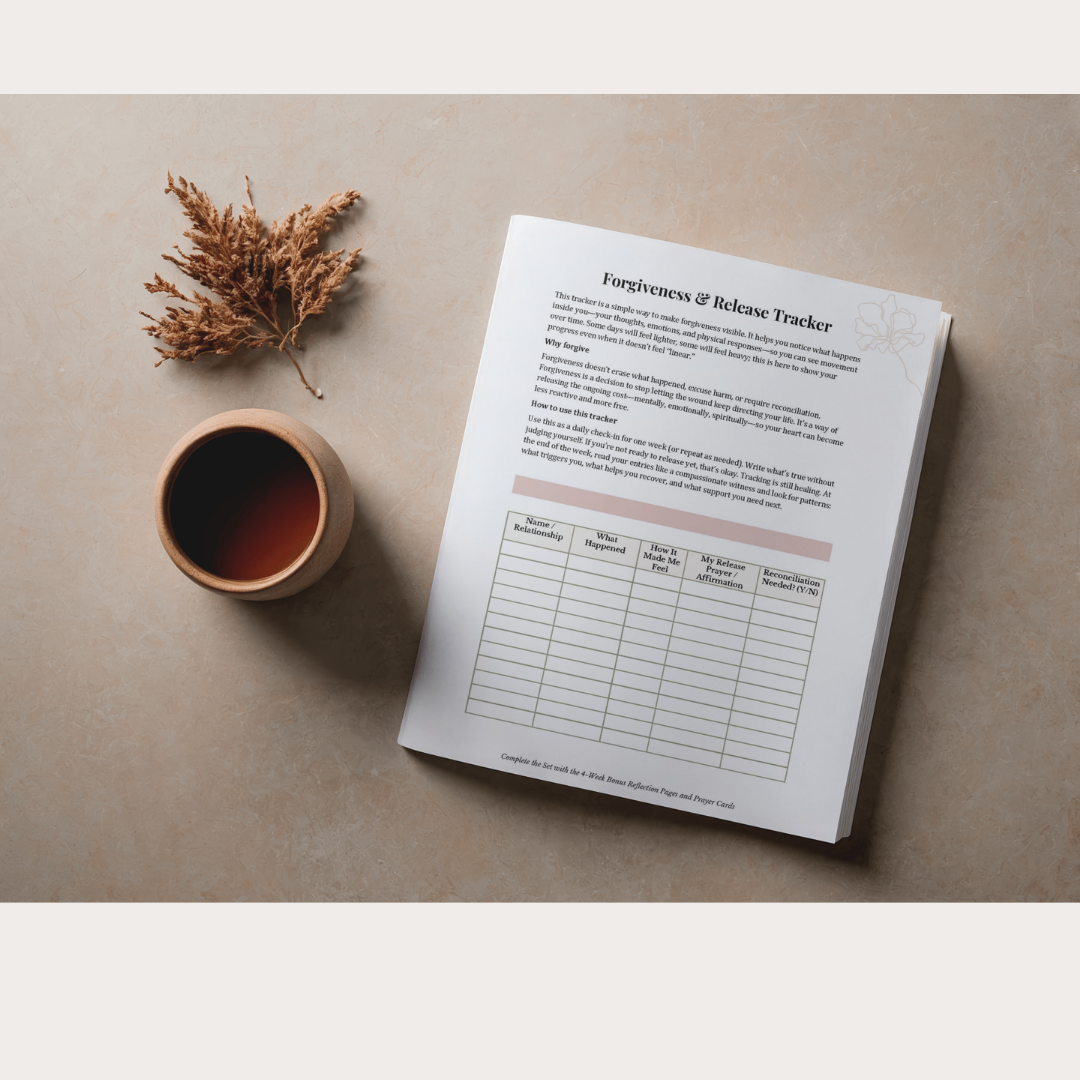 Not Me Healing – Forgiveness Tracker