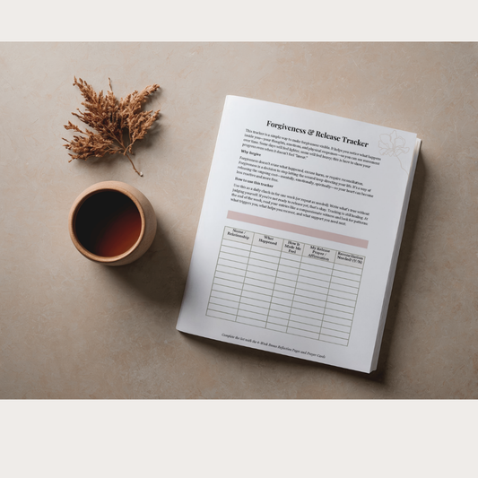 Not Me Healing – Forgiveness Tracker